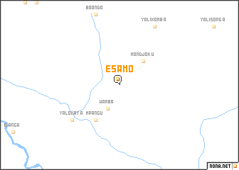 map of Esamo