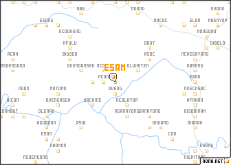 map of Esam