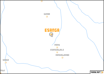 map of Esanga