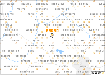 map of Esaso