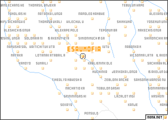 map of Esau Mofia