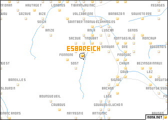 map of Esbareich