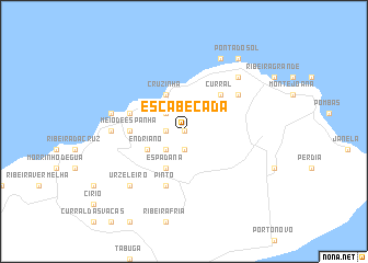 map of Escabeçada