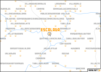 map of Escalada