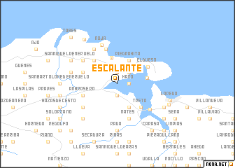 map of Escalante