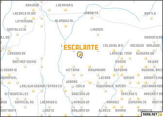 map of Escalante