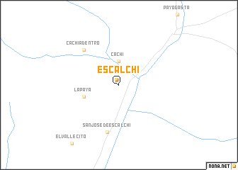 map of Escalchi