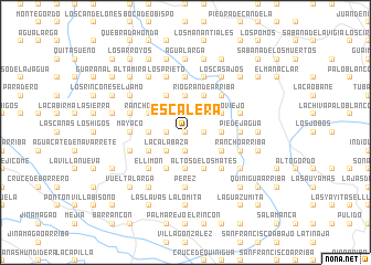 map of Escalera