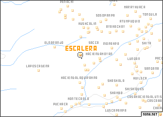 map of Escalera