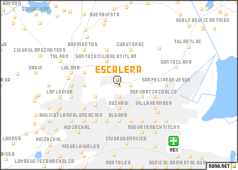 map of Escalera