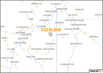 map of Escalona