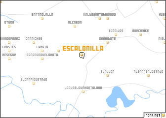 map of Escalonilla