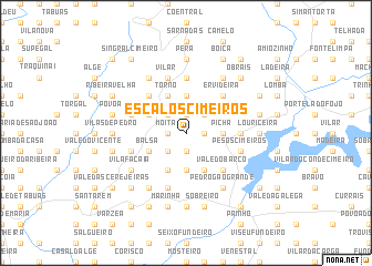 map of Escalos Cimeiros