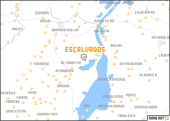 map of Escalvados