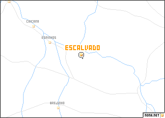 map of Escalvado
