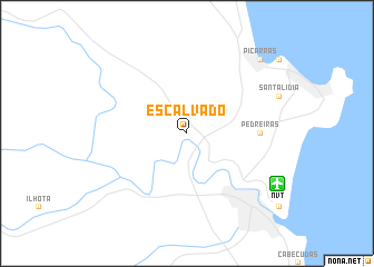 map of Escalvado