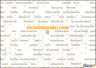 map of Escampado do Belchior