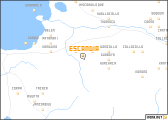 map of Escandia