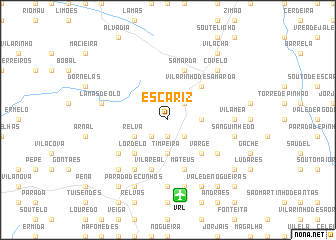 map of Escariz