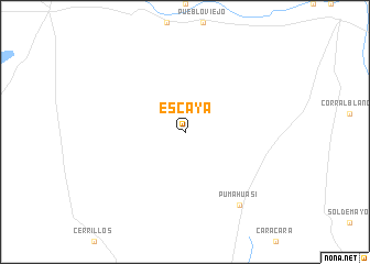 map of Escaya
