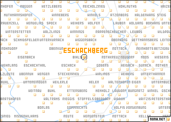 map of Eschachberg