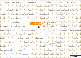 map of Eschachried