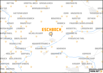 map of Eschbach