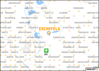 map of Eschefeld