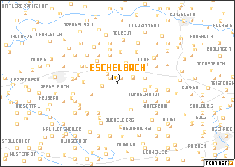 map of Eschelbach