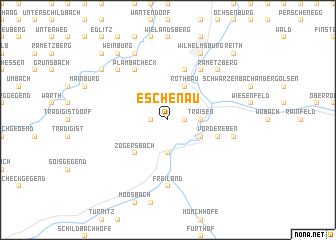 map of Eschenau