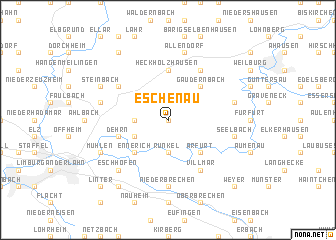 map of Eschenau