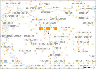 map of Eschenau