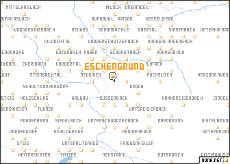 map of Eschengrund