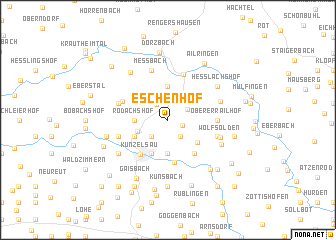 map of Eschenhof