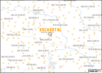 map of Eschental