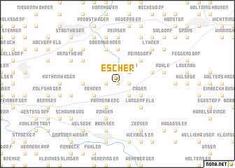 map of Escher