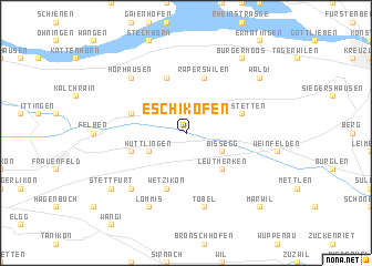 map of Eschikofen