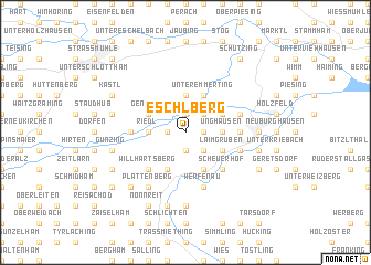 map of Eschlberg