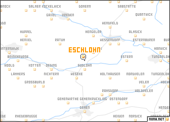 map of Eschlohn