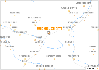 map of Escholzmatt