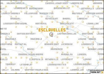 map of Esclavelles