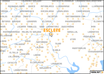 map of Escleré