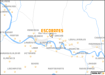 map of Escobares