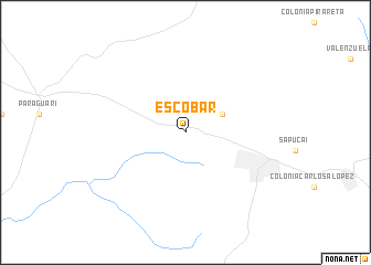 map of Escobar