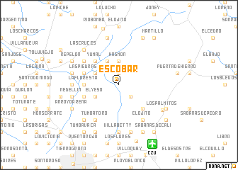 map of Escobar