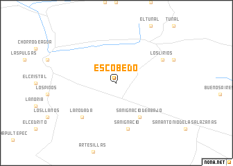 map of Escobedo