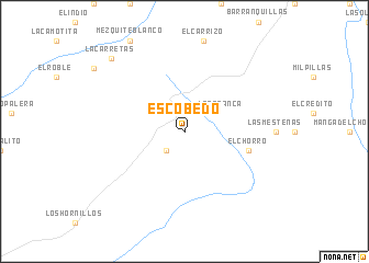 map of Escobedo