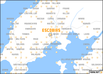 map of Escobias