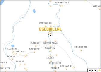 map of Escobillal