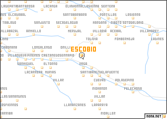 map of Escobio